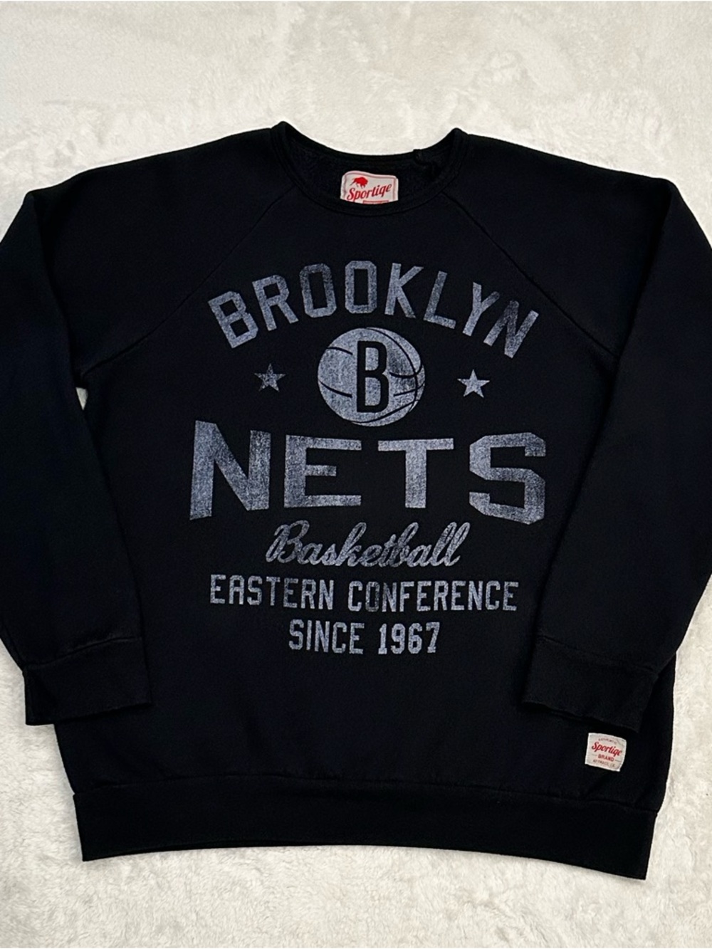 Sportiqe Brooklyn Nets "Mitch Butler" Crewneck Sweatshirt - 2XL - Tri-Blend Soft